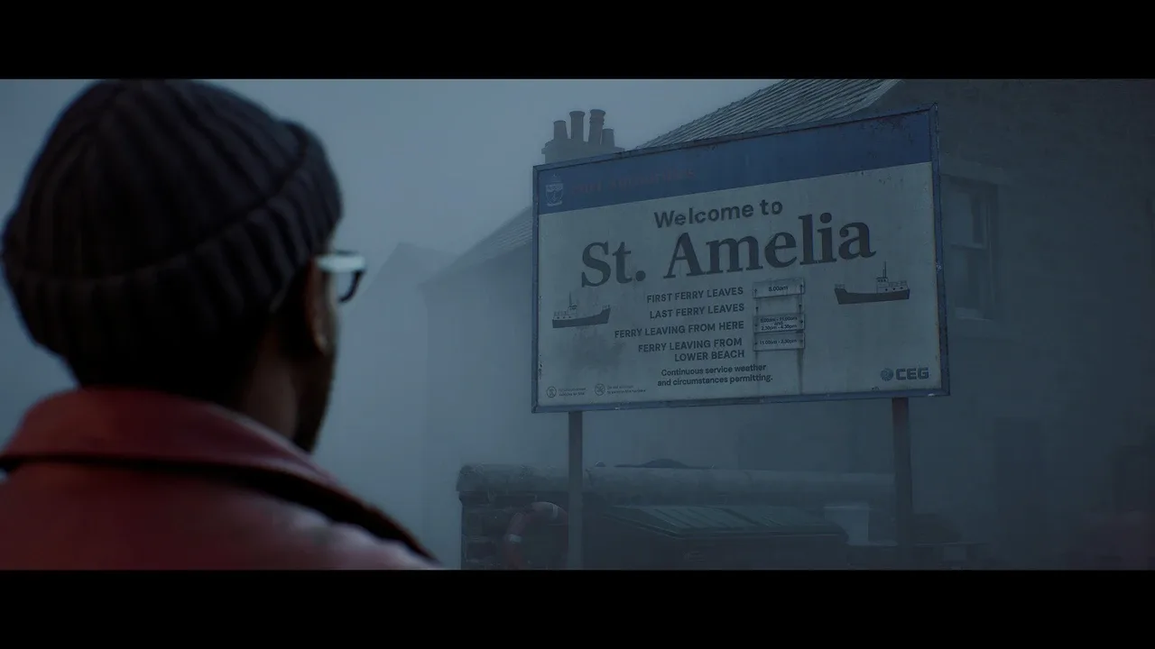 Panneau de St. Amelia dans Silent Hill Townfall