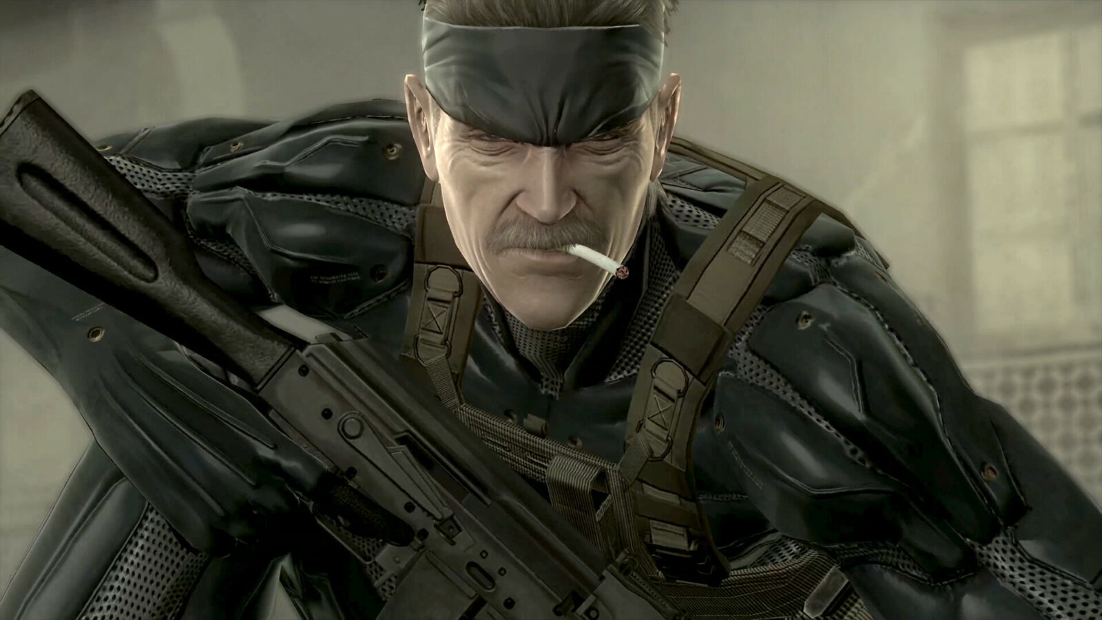 Solid Snake dans MGS4 