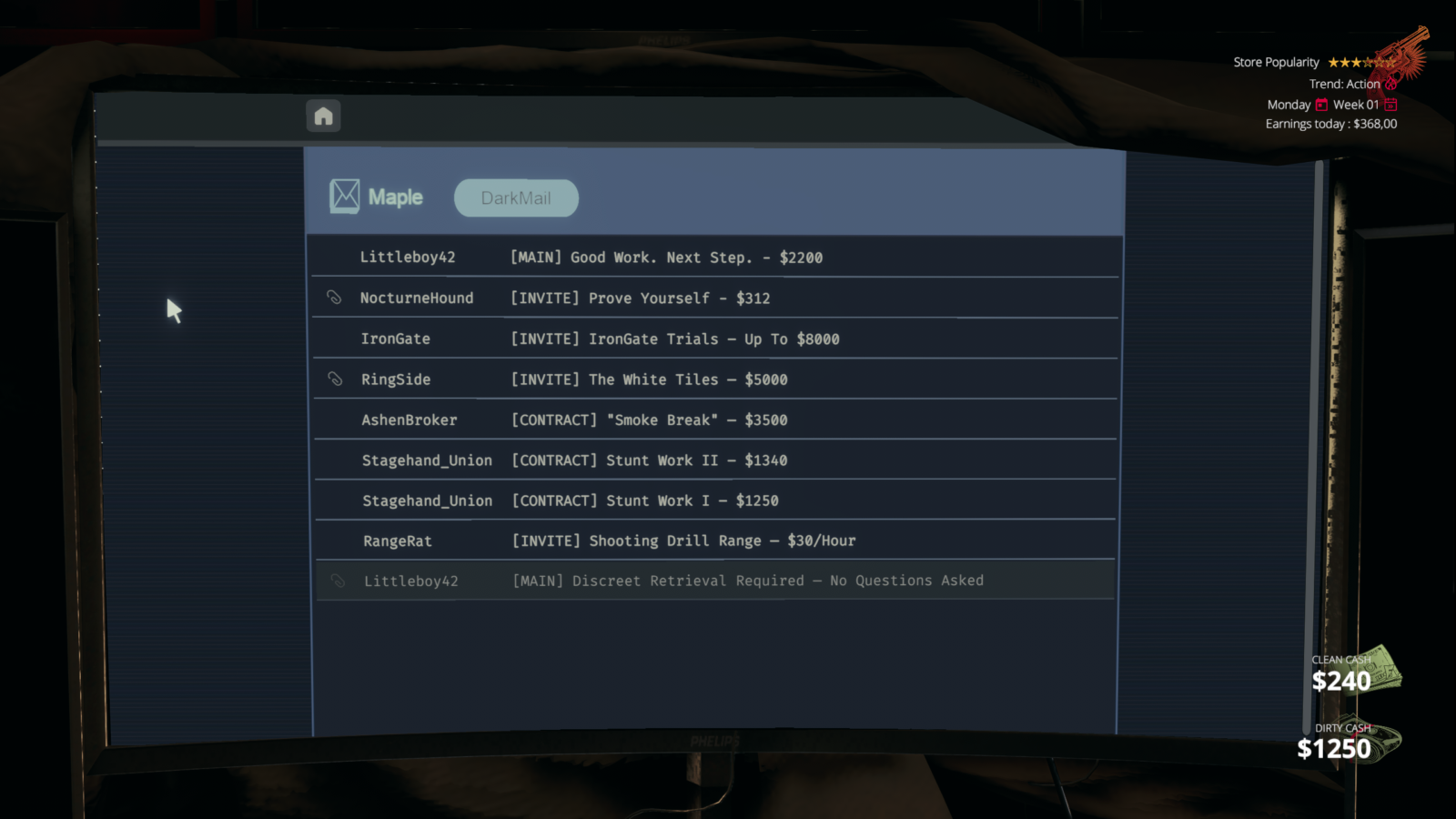 Blackwood - Act : One : Entre John Wick et Vidéo Futur Blackwood - Act : One : Entre John Wick et Vidéo Futur