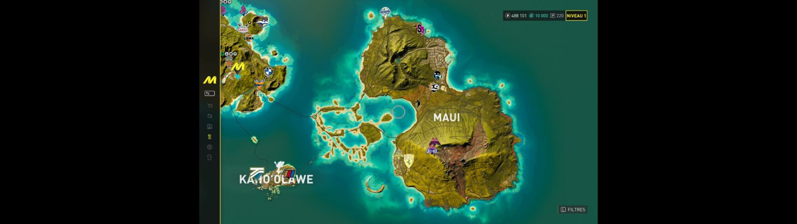 Pourquoi commencer The Crew Motorfest en 2026 ? Carte de Maui et de l'île de Kaho Olawe
