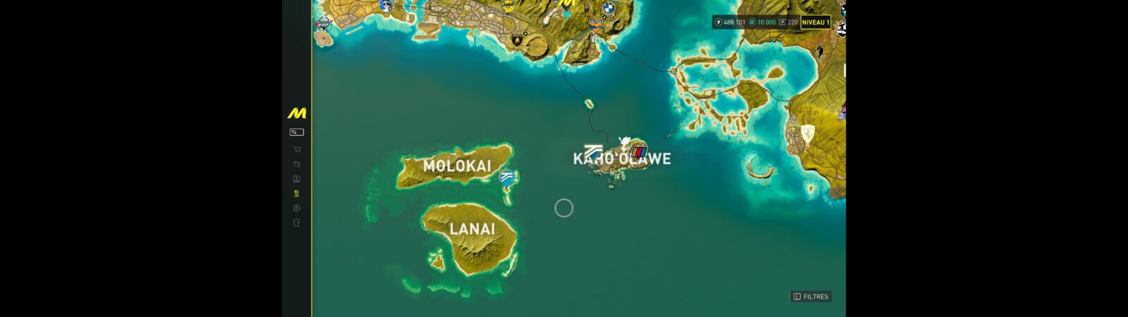Pourquoi commencer The Crew Motorfest en 2026 ? Carte des îles de Molokai, Lanai et Kaho Olawe