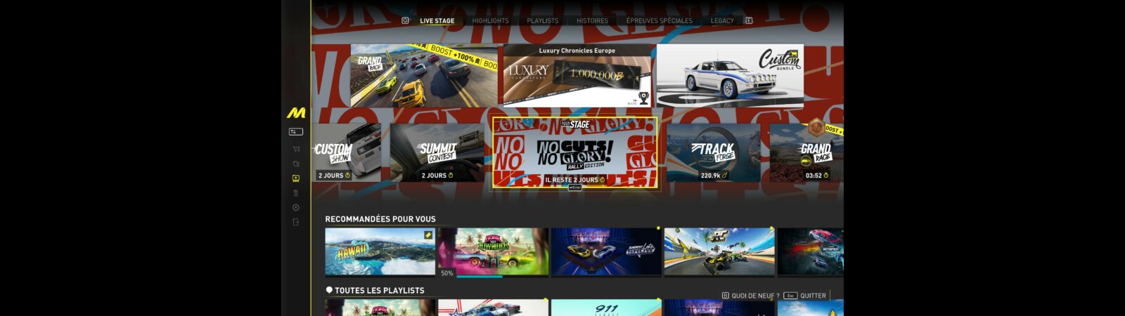 Pourquoi commencer The Crew Motorfest en 2026 ? Menu Main Stage et les activités de la saison en cours