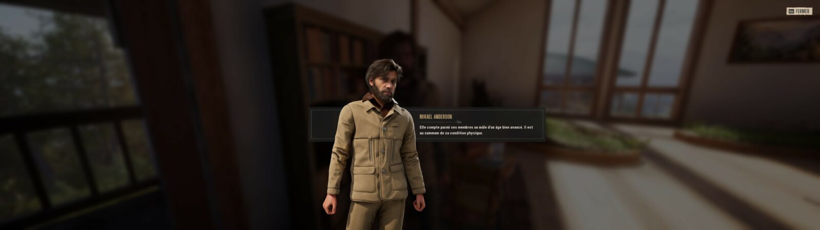 Way of the Hunter 2 : Soudain j'ai vu passer des oies sauvages Dialogue avec Mikael Anderson dans le gîte Hearth and Hunt