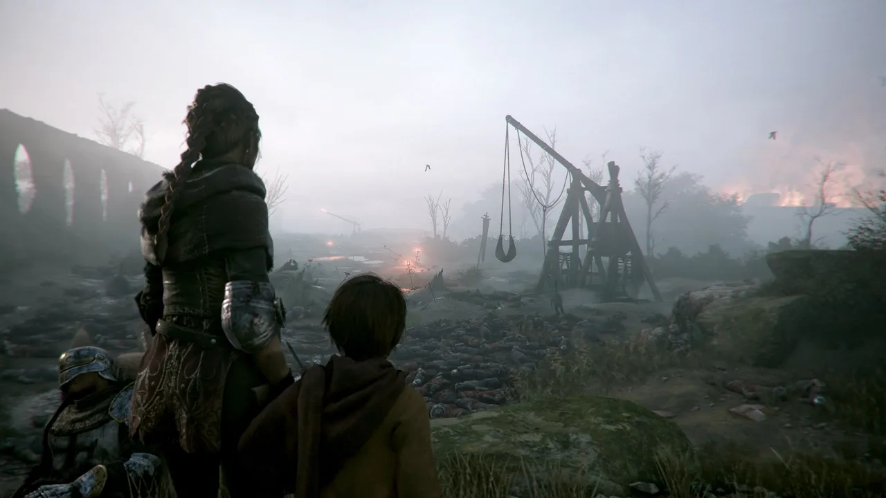Soldes d'automne Steam 2026 : dix jeux à moins de 10 euros, tous déjà dans ma bibliothèque Nuée de rats devant Amicia et Hugo dans A Plague Tale