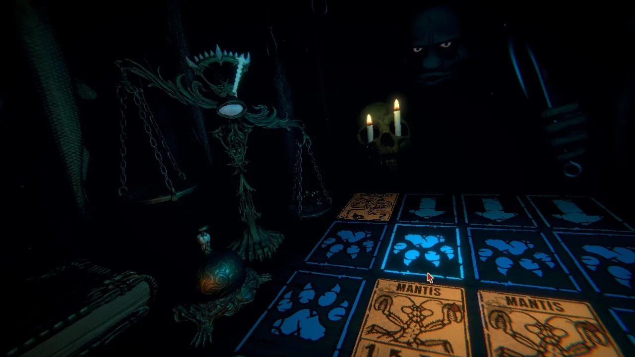 Soldes d'automne Steam 2026 : dix jeux à moins de 10 euros, tous déjà dans ma bibliothèque Table de cartes dans la cabane d’Inscryption