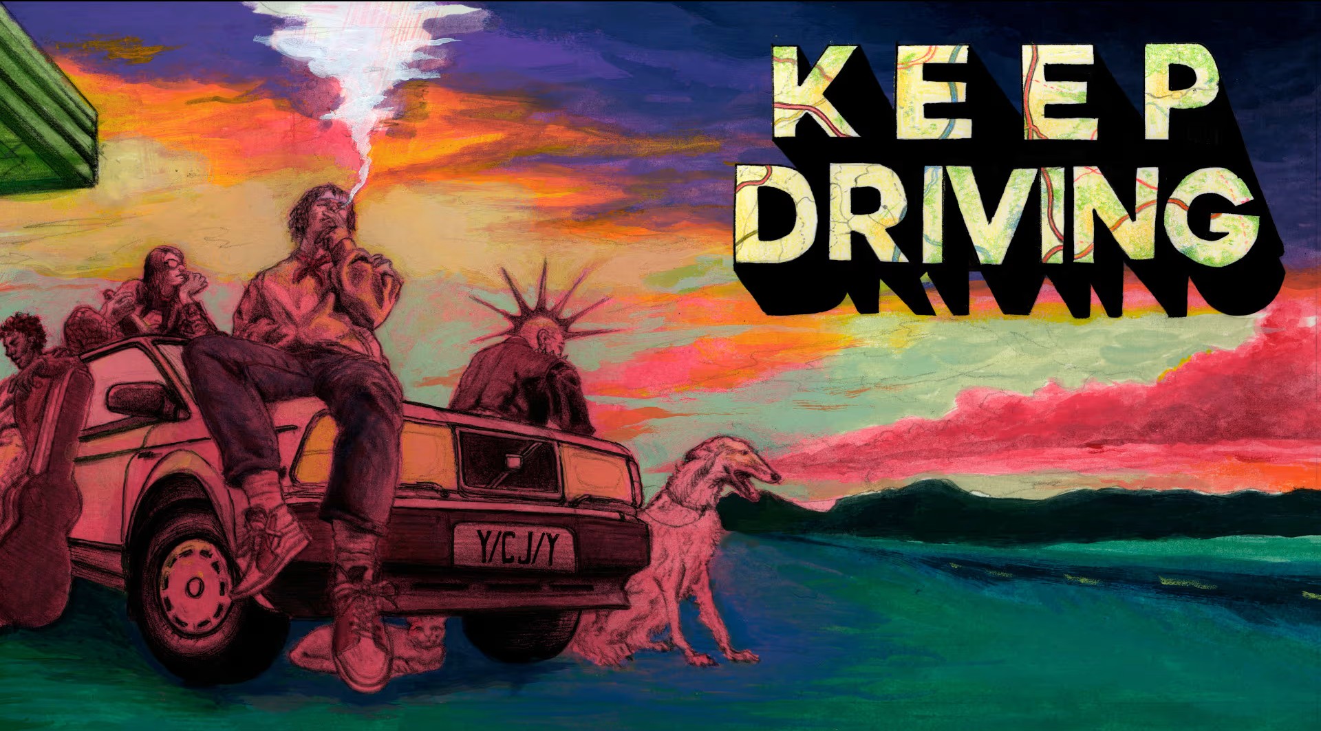 Keep Driving, le road-trip de la galère ! cover Keep Driving